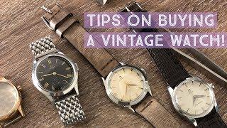 What to look for when buying a vintage watch?