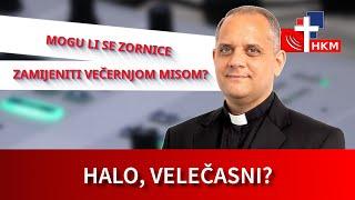 Mogu li se zornice zamijeniti večernjom misom? - Halo, velečasni?