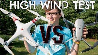 Which Will Win? DJI Phantom 3 Standard vs. DJI Mavic Pro Platinum in EXTREME Winds!