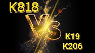 CrownInvasion..K818 Alsin, Tim 海鯤 Vs K19, JASON, Bushmaster Vs K206 Lord B