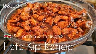  Surinaamse hete kip ketjap recept|Indonesische Indische hot chicken soy sauce recipe|