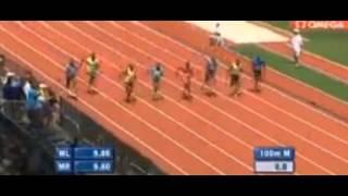 Justin Gatlin Wins Wind Aided 100m - 9.88 Eugene Diamond League 2013