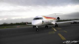 CRJ1000 IBERIA Regional AIR NOSTRUM CASTILLA Y LEON  (VISUAL DEPARTURE)