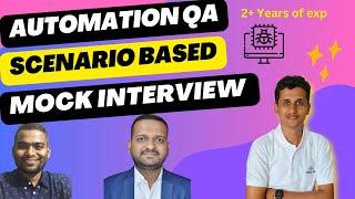 Automation Testing 2+ Years Experience Interview Question | QA Mock Interview | Nagarkar Youtuber