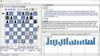 Grandelius, Nils   Donchenko, Alexander, 83rd Tata Steel Masters, Round 1 5