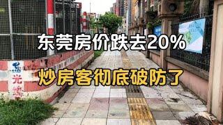 东莞房价跌去20%，炒房客彻底破防了