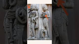 How is possible?#indian #temple #sculpture #viralvideo #cellphone #tablet #viralvideo #women