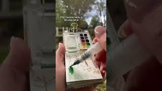 Pocket Palette  #watercolor #painting #watercolorpainting #paintingwatercolor