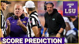 Score Prediction: LSU Tigers vs Florida Gators | LSU's One Huge Advantage!