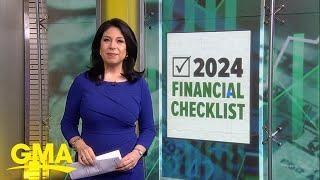 2024 financial checklist