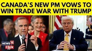 Mark Carney: Canada's Next PM Vows To Win Trade War With Trump | Mark Carney Vs Trump | N18G