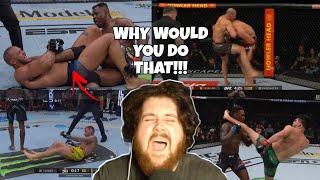 MMA GURU rages at the LOWEST IQ moments in UFC history