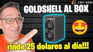 GOLDSHELL AL BOX 360 GH/s EL MEJOR ASIC PARA MINAR ALEPHIUM