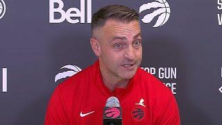 Darko Rajakovic Postgame Interview - Pistons vs Raptors | 2024-25 NBA Season