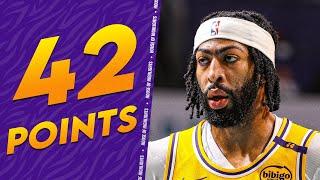 Anthony Davis GOES OFF! 42 PTS, 23 REB vs Hornets  FULL Highlights