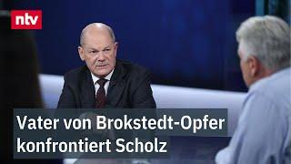 "Jeden Tag sterben Menschen" - Vater von Brokstedt-Opfer konfrontiert Scholz | ntv