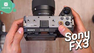 MI NUEVA CÁMARA de Cine: Sony FX3 | Unboxing en español