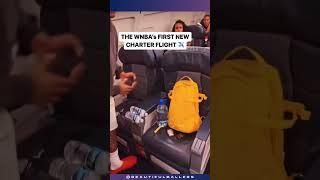 WNBA Charter Flights Begin!