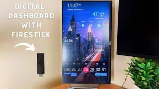 How to Make a Digital Dashboard using Your Firestick ( Calendar, Weather, Todo list, & more)