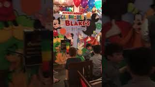 Chubster the Magician hosting Blake's 1st birthday