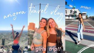 arizona travel vlog: phoenix, scottsdale, hiking, crystal shopping & more!!