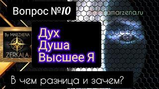 ДУХ, ДУША И Высшее Я :в чем разница? Вопрос 10