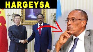 Safiirka Shiinaha ee Somaliya oo Hargeysa yimi.