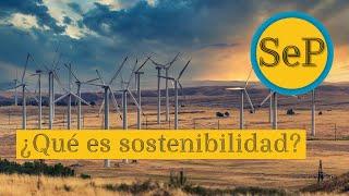 ¿Qué es la sostenibilidad?