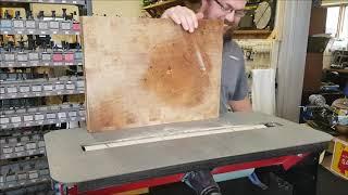 Sanding an End Grain Cutting Board With The Flatmaster Drum Sander! EthAnswers