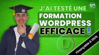 Formation WordPress éligible CPF, Pôle emploi & coachée | Créer son site web en toute confiance ️