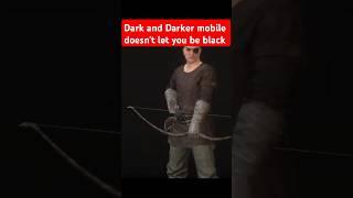 dark and darker mobile doesn't have black people?