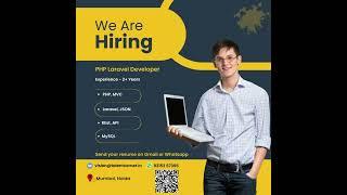 Job Opening for PHP Developer  | jobs | hiring now #shorts #short #treanding #jobs