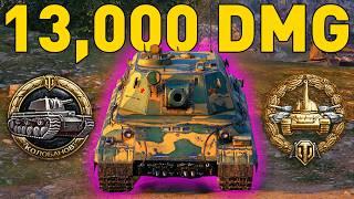 13,000 DAMAGE! 114 SP2 in World of Tanks