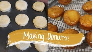 Cooking Vlog! Crème brûlée donuts! If at first you don't succeed, try, try again!