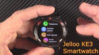 Jelloo KE3 EIGIIS Smartwatch | Cheap bluetooth calling smartwatch