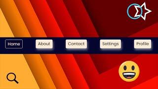 How to design css menu bar tutorial। সি এস এস মেনু ডিজাইন