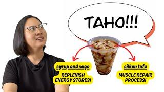 Filipino's Favorite Snack TAHO | Sports Dietitian explains can be a Sports Nutrition Aid