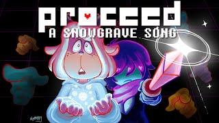 PROCEED - A Deltarune Snowgrave Original Song WITH LYRICS By RecD - deltarune THE MUSICAL BTOSIINT