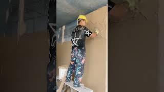 Wall plastering#shorts