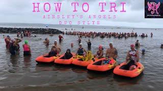 How to Tri:  Swim, Bike, Run... Ainsley's Angels Duo Style