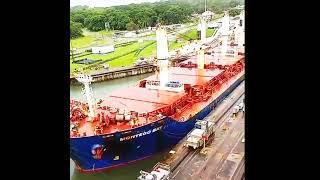 The big roro in the Panama canal, wow  nice view.  #viral #trending #wow #nice