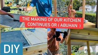 HOW TO BUILD ABUHAN ( PART 3 ) THE MAKING OF OUR OUTDOOR KITCHEN CONTINUES TRADITIONAL