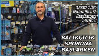 BALIKÇILIK SPORUNA BAŞLARKEN I HAZIR OLTA TAKIMLARI & BAŞLANGIÇ SETLERİNİ TECRÜBELİSİNDEN DİNLE!