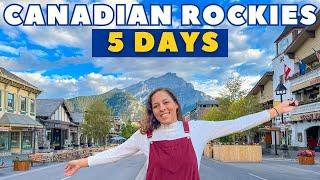 The Ultimate 5 Day Road Trip Through The Canadian Rockies: Banff, Jasper, and The Icefields Parkway