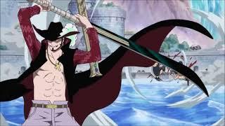 Luffy VS Mihawk 1 2 English Dubbed