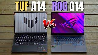 What's the BEST 14-inch Laptop in 2024? - Asus ROG Zephyrus G14 vs TUF A14 (2024) COMPARISON