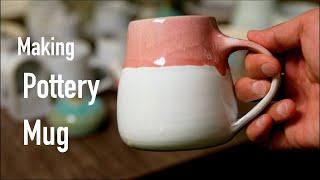 Making a Simple Pottery Mug | ASMR