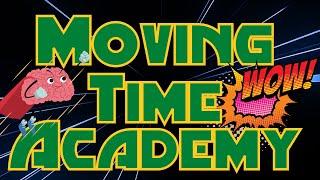 MOVING TIME ACADEMY. EDUCATIONAL EXERCISE BRAIN BREAK. FOR SCHOOL & HOME. ELEMENTARY & MIDDLE