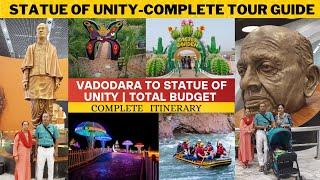 Statue of Unity Tour | Complete Itinerary | How to book Ticket, food, hotel,vehicle Full information