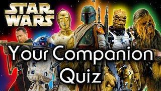 Find out YOUR Star Wars COMPANION! - Star Wars Quiz